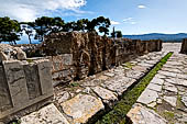 The palace of Festos. The corridor leads from the Central Court toward the Royal Apartments. 